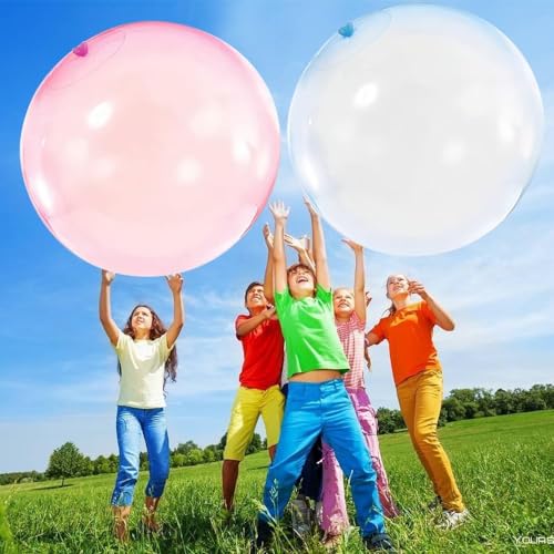 Groß Wasserball Aufblasbar Riesig Bubble Ball Wasserbomben Wiederverwendbar Kinder...