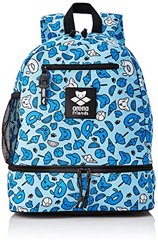 ARENA 4339 Unisex-Youth Team Backpack Friends Taschen, Blue, NS ,, Blau