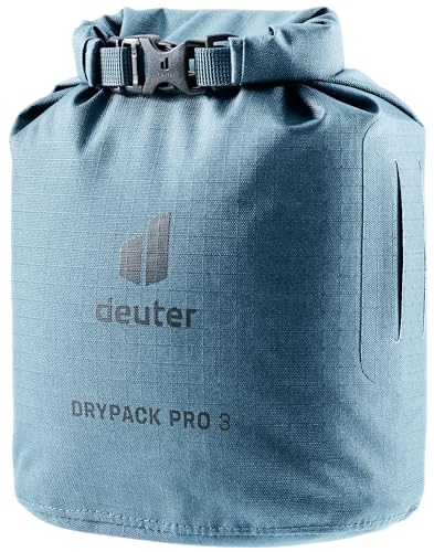 deuter Unisex-Adult Drypack Pro 3 Packsack, Atlantic, 3 L