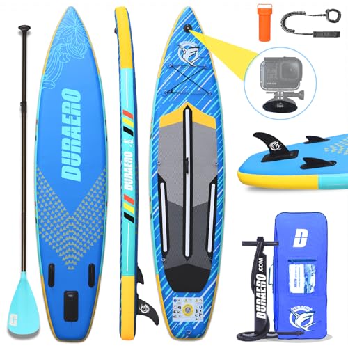 DURAERO Stand up Paddling Board Aufblasbare sup board aufblasbar, 330x76x15cm, Mit Cam...