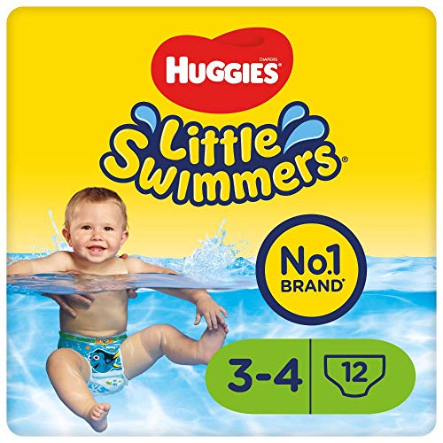 Huggies Little Swimmers Einweg-Schwimmwindeln für Babys und Kinder, Größe 3-4 (7-15...