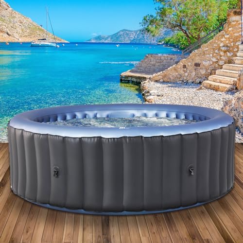 BRAST® Whirlpool aufblasbar MSpa Bergen für 4-8 Personen | viele Größen Ø180-224cm |...