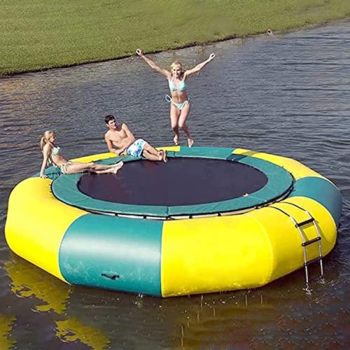 Wasserspielzeug, 5FT-20FT aufblasbares Wassertrampolin, langlebiger runder schwimmender...