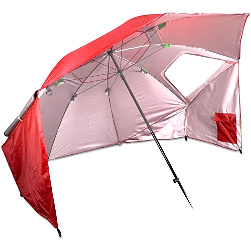 Sport-Brella Umbrella Sonnenschirm für Strand und Garten, Robust, Schutz vor Sonne, Regen...