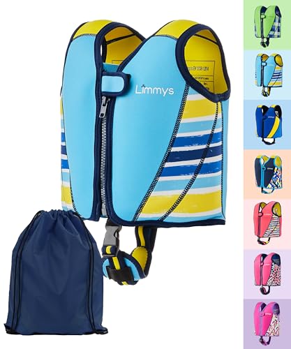 Limmys Premium Schwimmweste Kinder - Schwimmhilfe für Kinder und Kleinkinder – Moderne...