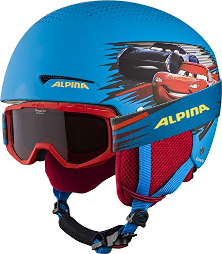 ALPINA Kinder ZUPO DISNEY SET Skihelm