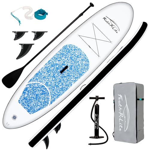 FunWater Aufblasbares Stand Up Paddle Board Surfbrett SUP Komplettes Paddleboard Zubehör...