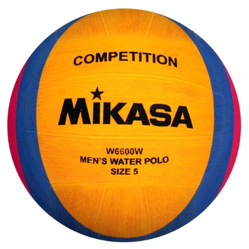 Mikasa Wasserball W6600W, gelb / blau / pink, 1211