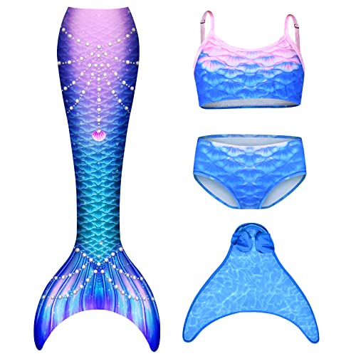 FOLOEO girl's mermaid tail