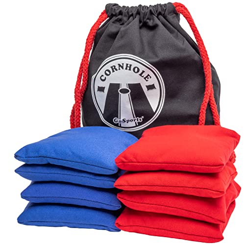 GoSports Cornhole Sitzsack-Set, offizielle Verordnung (8 Allwettersäcke) – Amerika...