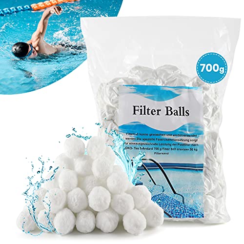 DazSpirit filter balls for sand filter systems 1300 g