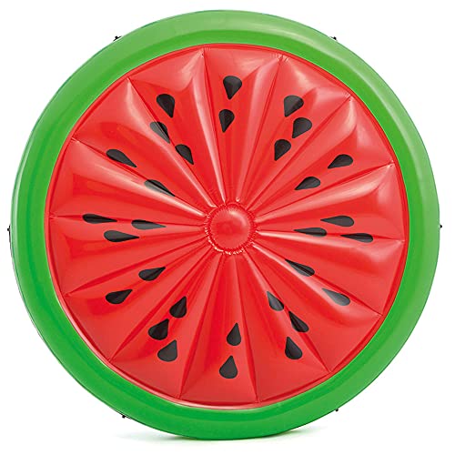 Intex 56283EU - Wassermelonenförmige aufblasbare Matratze 183 x 23 cm