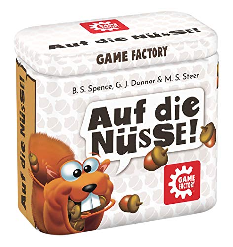 Game Factory 646273 Auf die Nüsse, das knackige Würfelspiel, Mini-Spiel in handlicher...