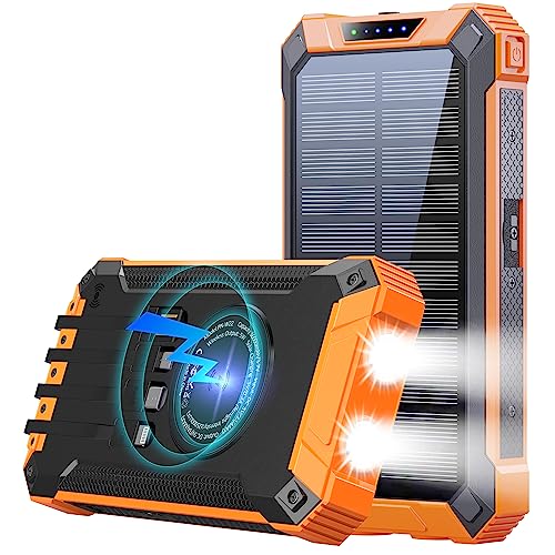 GOODaaa Wireless Solar PowerBank 26800mAh