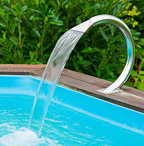 Ubbink Mamba Shower Pool Wasserfall Dusche Edelstahl