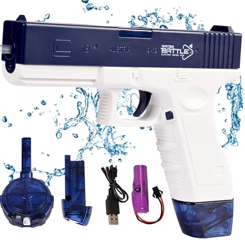 Maxee Elektrische Wasserpistole, Pistols 25-32 ft mit Großer Reichweite,...