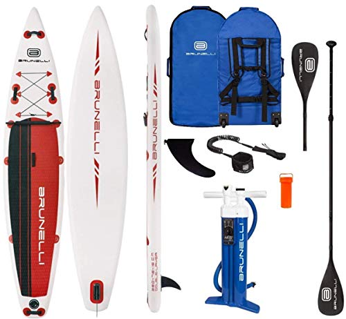 Brunelli 12.6 Premium SUP Touring iSUP Double Layer Surf-Board 381cm