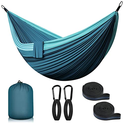 Hängematte Outdoor Camping Hängematten 2 Personen 300 x 200 cm Ultraleicht Tragbar Reise...