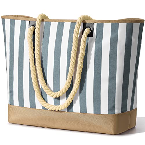 oscaurt Tote Bag Damen Strandtasche XXL Familie Groß Wasserdicht Badetasche Reisetasche...