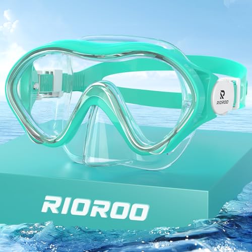 RIOROO Taucherbrille Kinder,Schwimmbrille Kinder für Jungen Mädchen...