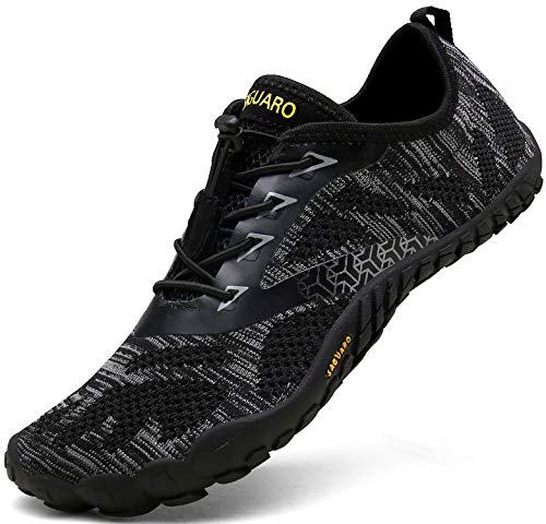 SAGUARO Barfußschuhe Herren Trail Laufschuhe Damen Indoor Outdoor Sport Fitnessschuhe...