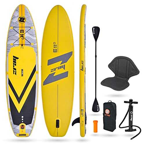 Zray, Evasion E11 Combo, Sup -Tabelle Cabrio In Kajak, Gelb/Grau, 11', Unisex-Adult