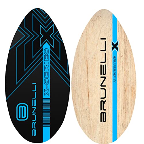 Brunelli Skimboard Surfbrett Holz Wellenbrett Surfboard Skim Board 39'