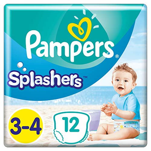 Pampers Splashers Einweg-Windeln, Größe 3-4 (6-11 kg) für optimalen Schutz im Wasser,...