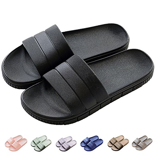 Herren/Damen Badeschuhe Hausschuhe Slippers Sommer Slide Pantoletten Badelatschen Strand...