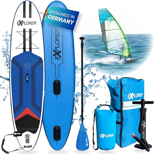 EXPLORER Windsurf 11.6 SUP Fusion Stand Up Paddling Board bis 180kg Komplettset mit...