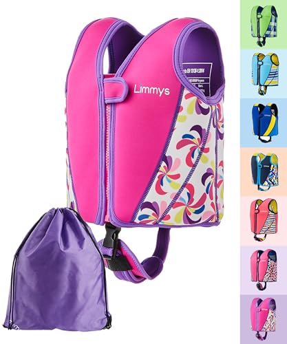 Limmys Premium Schwimmweste Kinder - Schwimmhilfe für Kinder und Kleinkinder – Moderne...