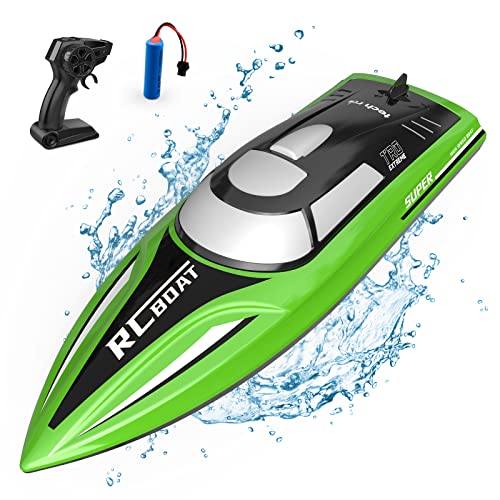 tech rc Ferngesteuertes Boot, RC Boot für Pool und Meer mit 2.4Ghz...