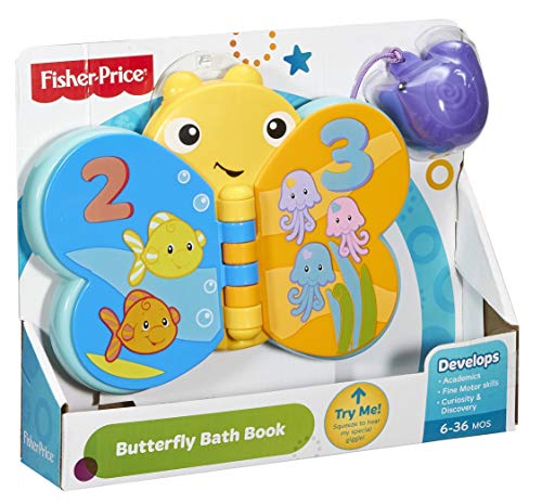 Fisher-Price butterfly bath book