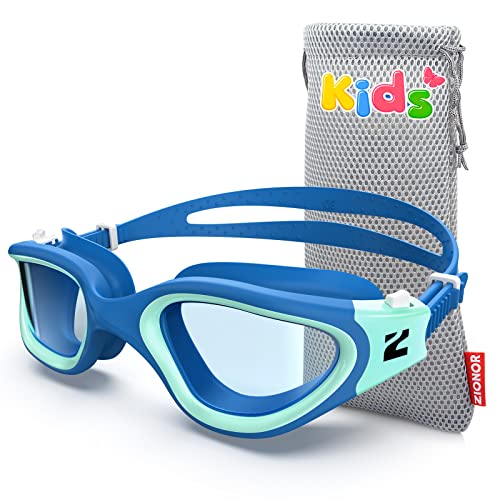 ZIONOR Schwimmbrille Kinder, G1MINI Polarisiert/non Polarisiert Komfortabel Kinder...