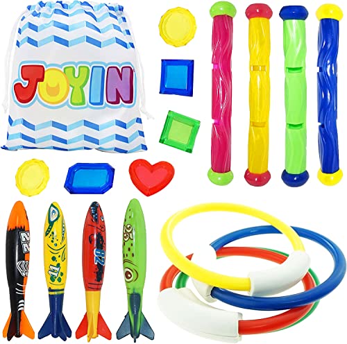 JOYIN 18 pieces underwater diving toy