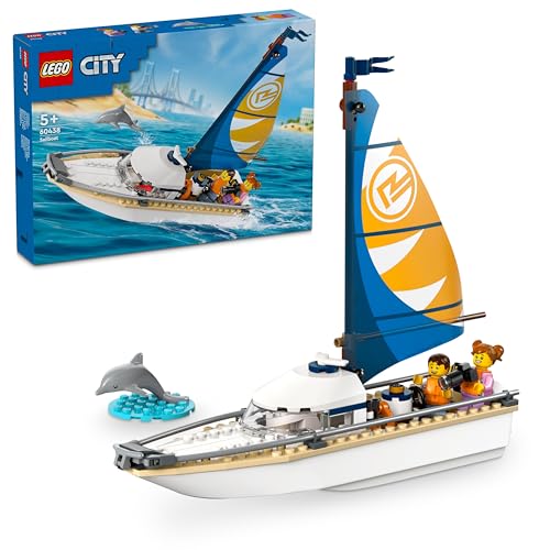 LEGO 60438 City Segelboot 5 102 Teile mit Delphin