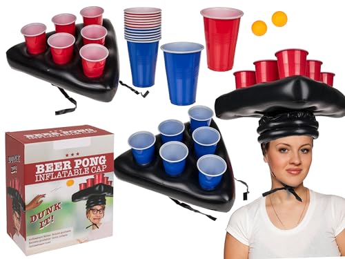 mucHome Beer Pong Spiele Gesellschaftsspiele Partyspiele Trinkspiele Beer Pong Becher...