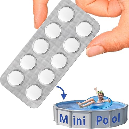 100 Mini Chlortabletten 2g schnelllöslich für Pool & Spa | Whirlpool, Planschbecken,...