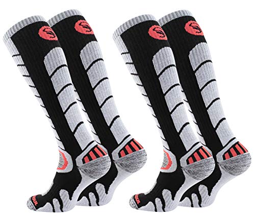 STARK SOUL 2 Paar Ski & Snowboard Socken mit Spezialpolsterung für Damen und Herren |...