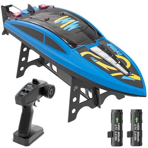 GizmoVine Ferngesteuertes Boot, Fast Unterwasser Boot Ferngesteuert, Mini RC Boote für...