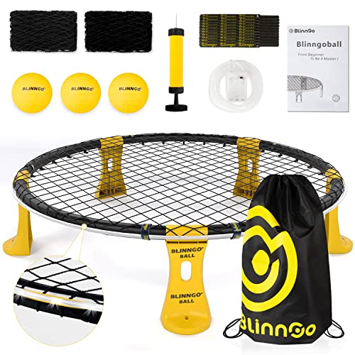 Mookis Blinngoball Outdoor Spieleset Team Games Set bestehend aus Spielnetz