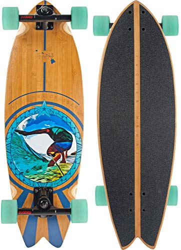 JUCKER HAWAII Skatesurfer ® Pau Hana - Surf Skateboard Complete