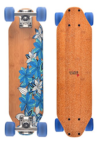 JUCKER HAWAII Skateboard KAPUA | City Cruiser | Mini Cruiser aus Holz | Skateboard Kinder...