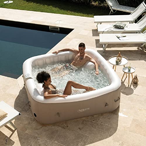 JUNG Netspa Infinite square inflatable hot tub