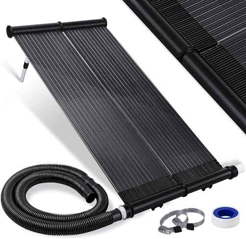 KESSER® Solarkollektor ECO Poolheizung 108 x 74 x 15cm (L x B x H), Warmwasser Heizung...