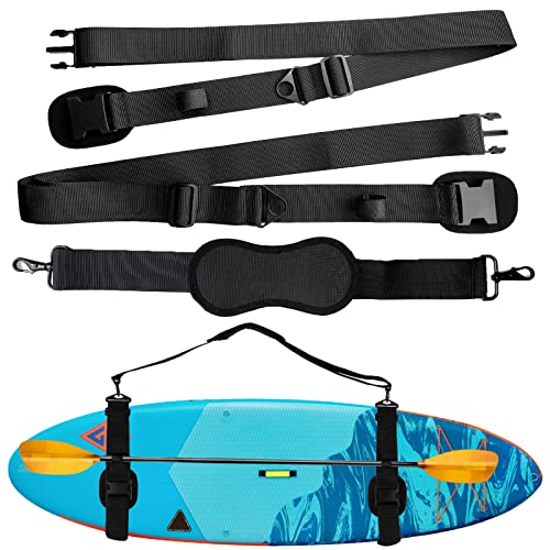 SUP Tragegurt Verstellbares Paddleboard Kajak,Trageriemen für Surfbrette Surfboard...