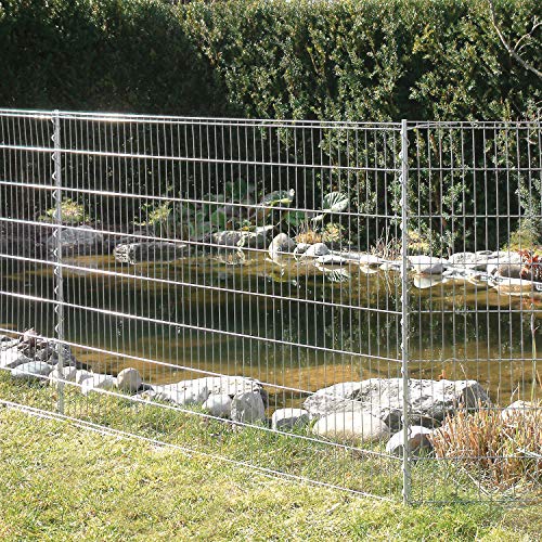 bellissa Teichschutz-Zaun Set - 92883 - Funktionaler Zaun für Abgrenzungen im Garten oder...