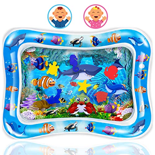 Wassermatte Baby, Wasserspielmatte Spielzeug Baby Wasserkissen Aufblasbare Wasserspielzeug...