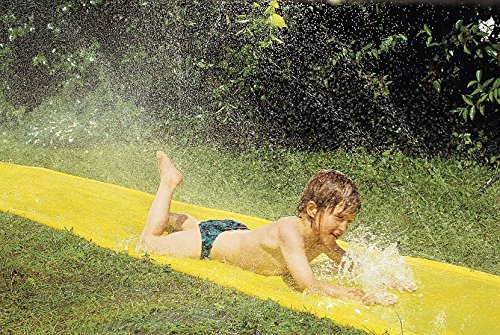 BUSDUGA 2742 - XXL Wasserrutsche Water Slide 6,10m, Aus zahllosen Düsen Spritzen...