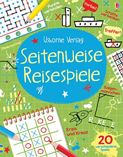 Seitenweise Reisespiele: mit heraustrennbaren Seiten (Usborne Mitmach-Blöcke)